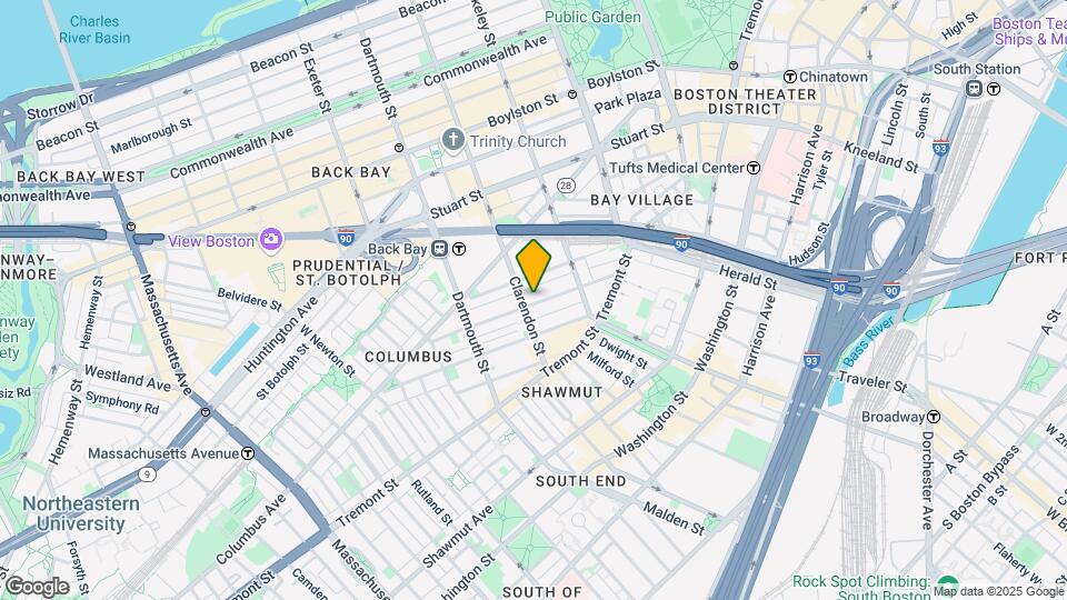 57 Appleton St, Unit PH3 Map and Location Details