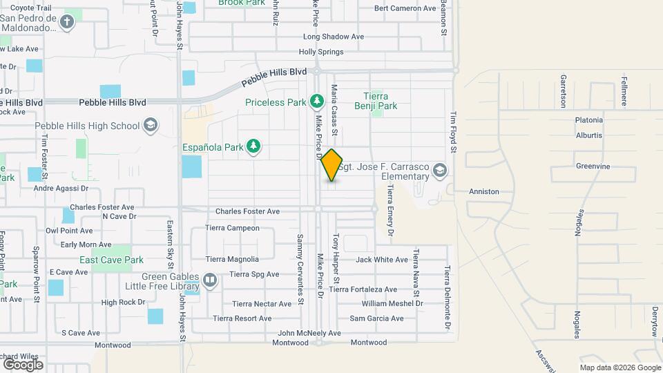 2621 Maria Casas St Map and Location Details