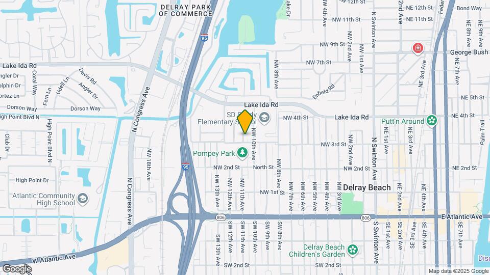 307 NW 11th Ave Map and Location Details