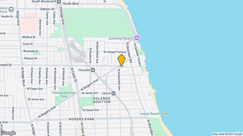 1442 W Howard St, Unit 15 Mapa y Detalles de la Ubicación