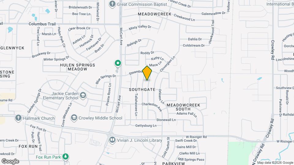 8328 O Hara Ln Mapa y Detalles de la Ubicación