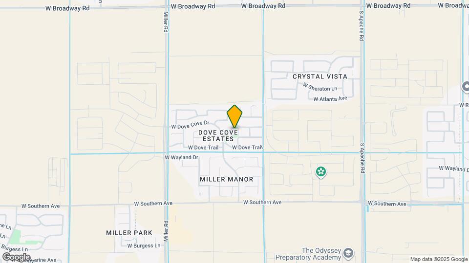 5411 S Dove Hollow Map and Location Details