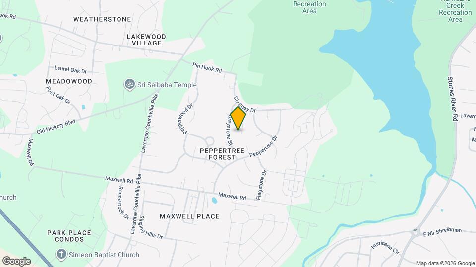 1124 Bluewillow Ct Map and Location Details