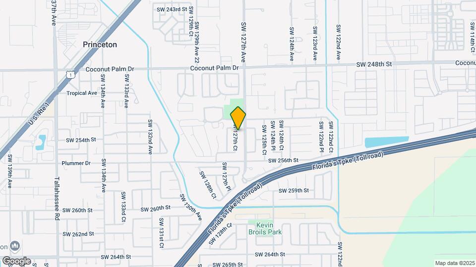25325 SW 127th Ct Map and Location Details