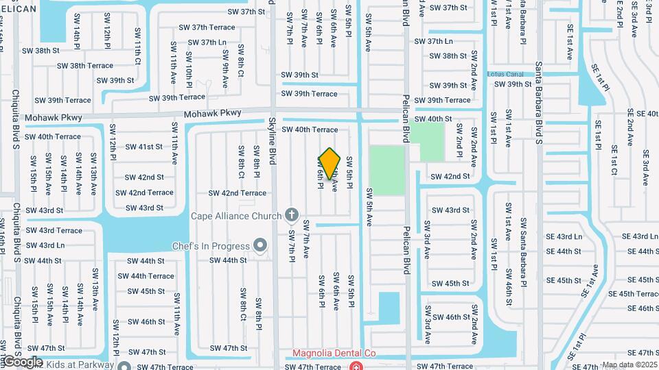 4140 SW 6th Ave Map and Location Details