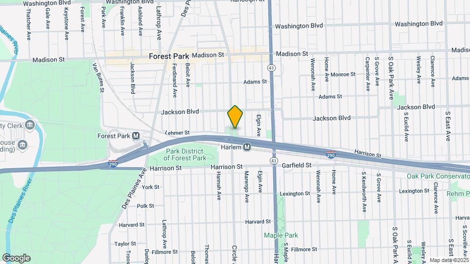 634-636 Circle Ave Mapa y Detalles de la Ubicación