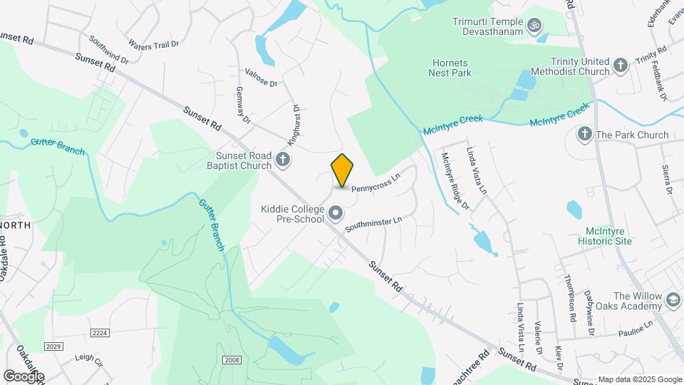 6021 Pennycross Ln Map and Location Details