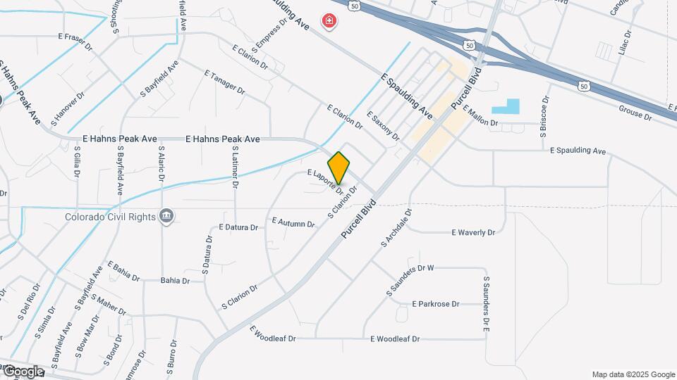 753-753 E Laporte Dr Map and Location Details