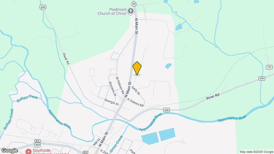 1004 Bragg St Map and Location Details