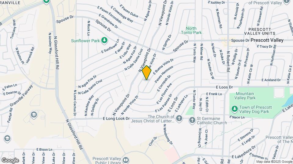 7572 E Buena Vista Dr Map and Location Details
