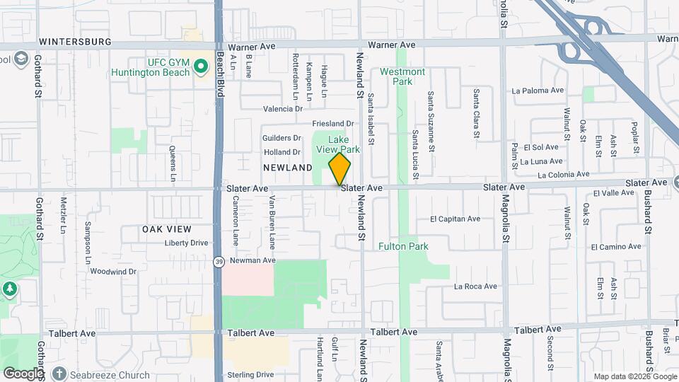 8402 Slater Ave Map and Location Details