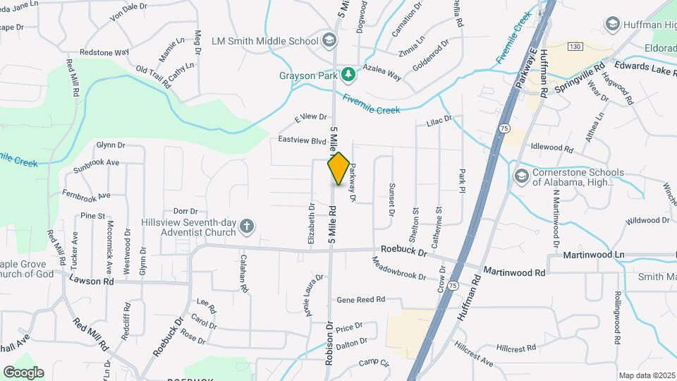 921 5 Mile Rd Map and Location Details