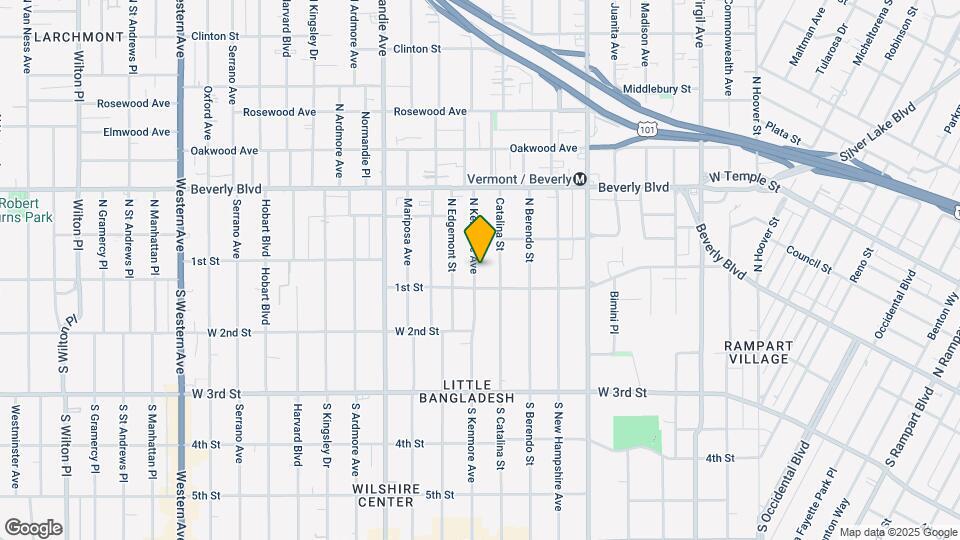 118-122 N Kenmore Ave Mapa y Detalles de la Ubicación