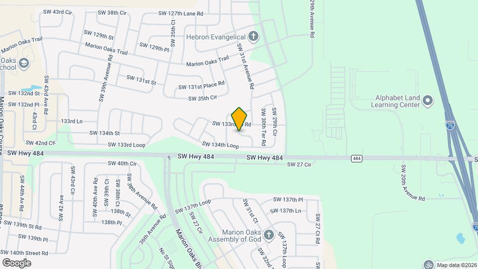 13410 SW 31st Terrace Rd Map and Location Details
