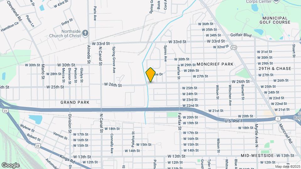 1978 W 26th St Map and Location Details
