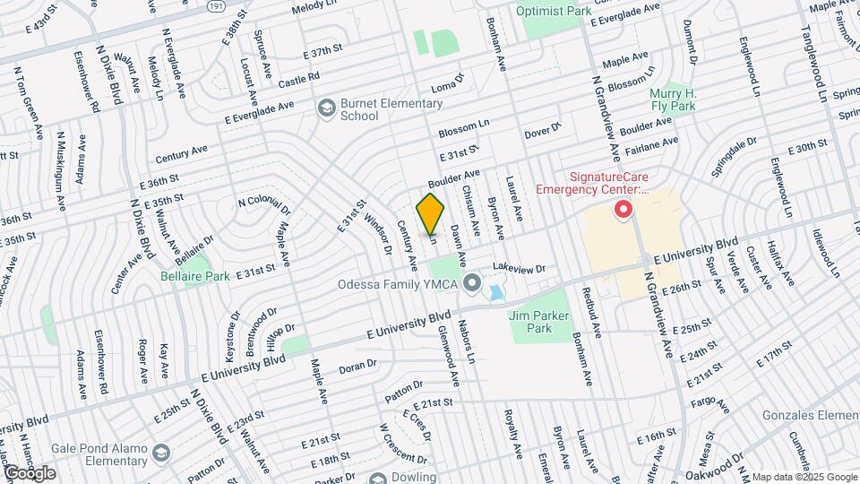 2907 Nabors Ln Map and Location Details