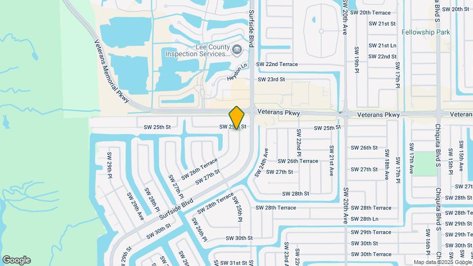 2506 SW 24th Ct Map and Location Details