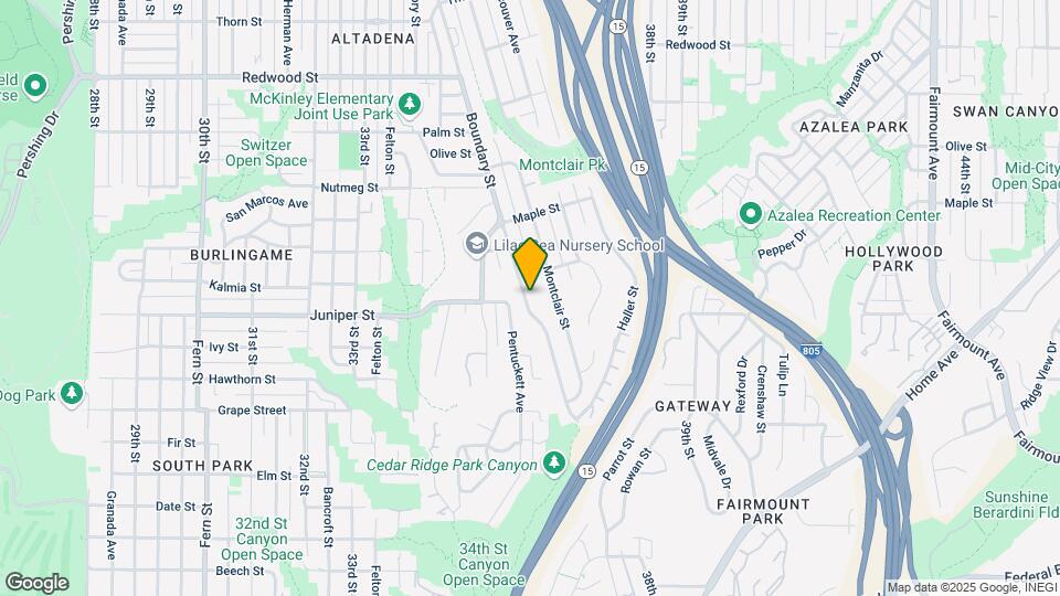 2331 Boundary St Map and Location Details