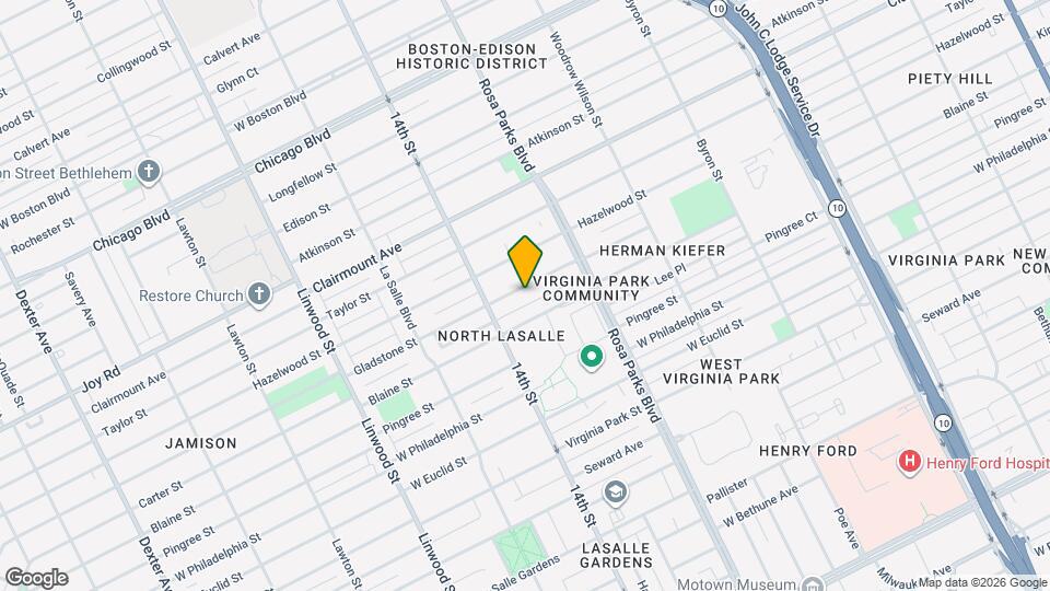 2015-2017 Gladstone St Mapa y Detalles de la Ubicación