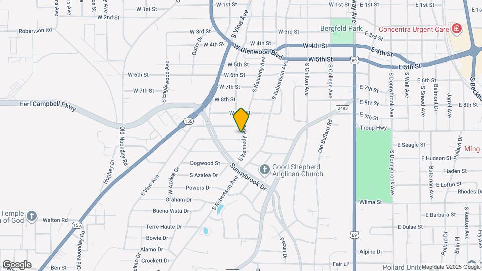 901 N Azalea Dr Map and Location Details