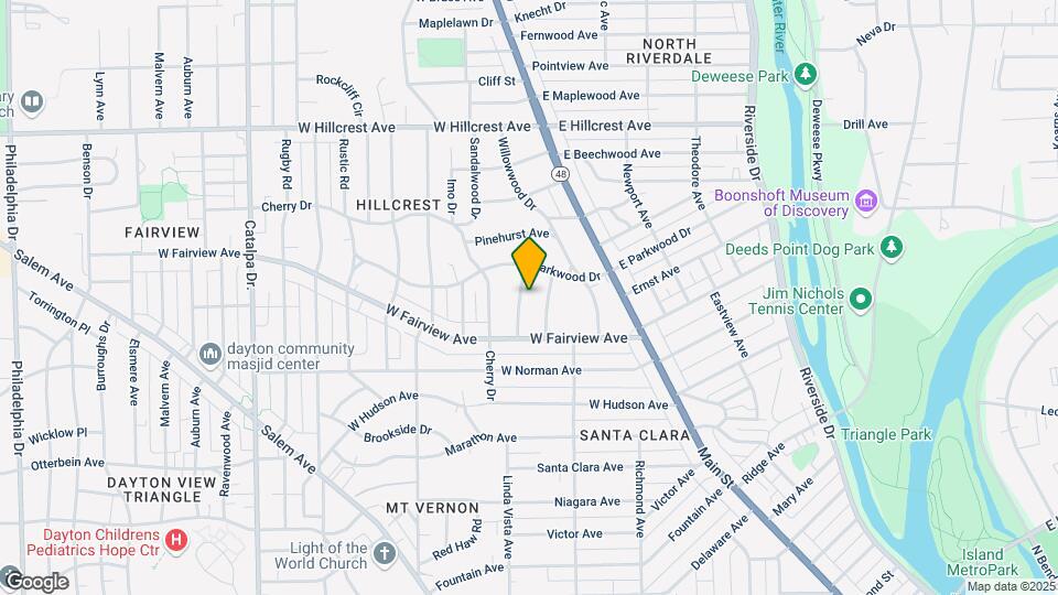 38 Woodcrest Ave Map and Location Details