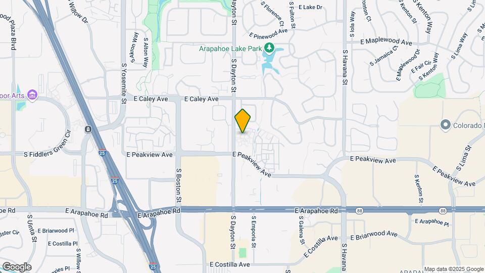 6420 S Dayton St Map and Location Details