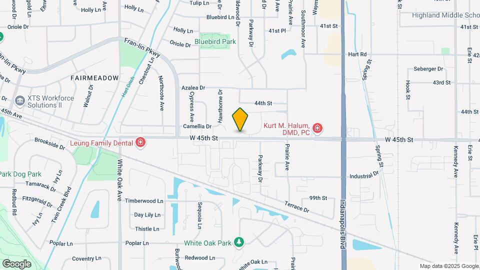 2023 45th St, Unit 2023 - 208 Map and Location Details