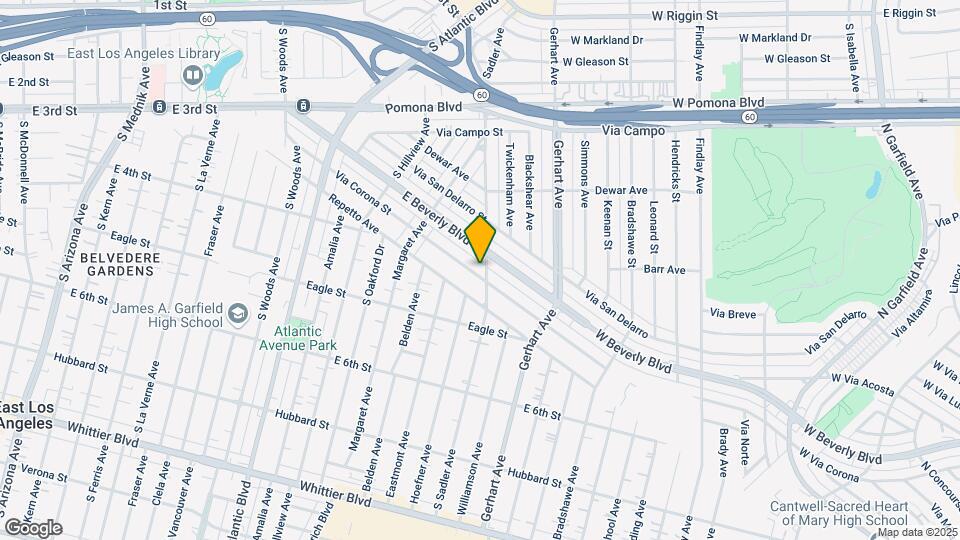 5529 Via Corona St Mapa y Detalles de la Ubicación