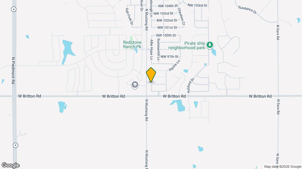 9501 Timberwind Ln Map and Location Details