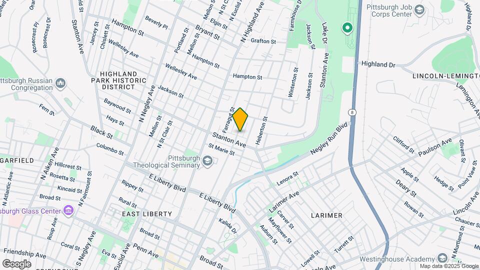 816 N Sheridan Ave Map and Location Details