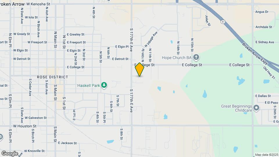 1009 Wesley Dr Map and Location Details