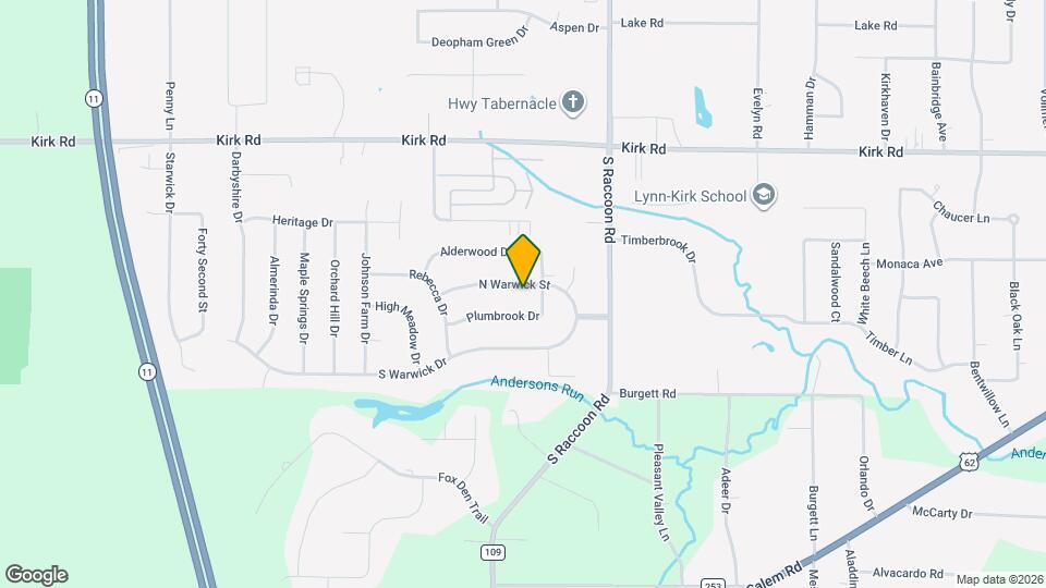 4511 Warwick Dr N Map and Location Details