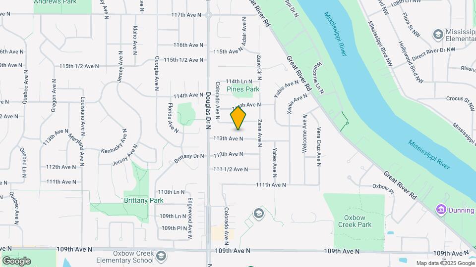 6024 113th Ave N Map and Location Details