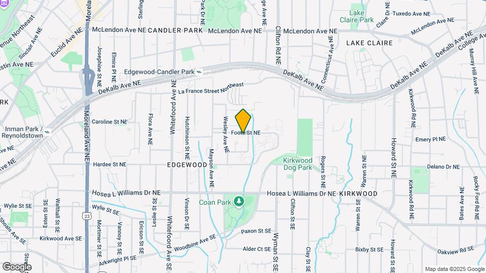 1569 Foote St NE Map and Location Details