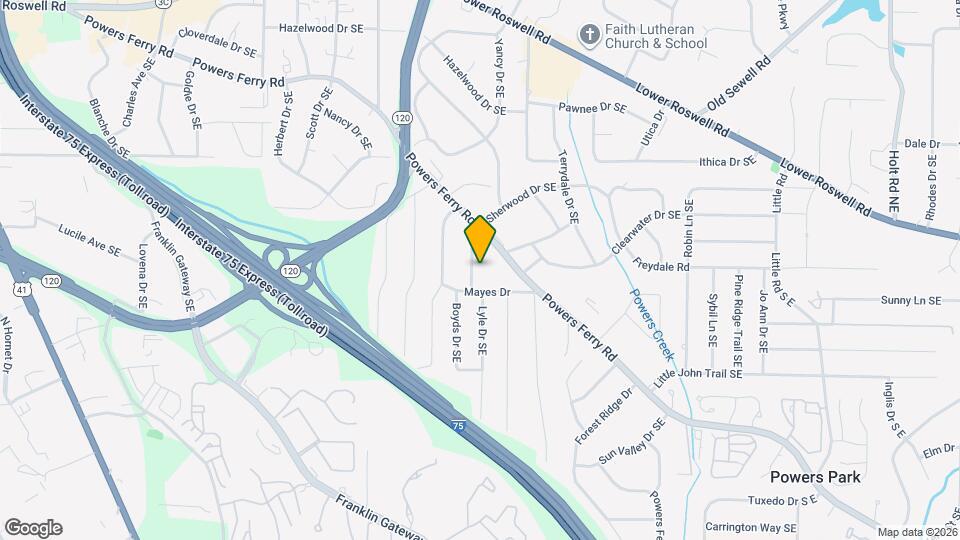 441 Big John Trail SE Mapa y Detalles de la Ubicación