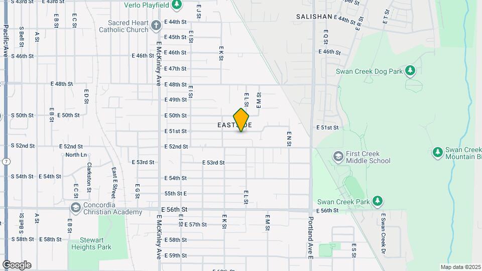 1130 E 51st St Map and Location Details