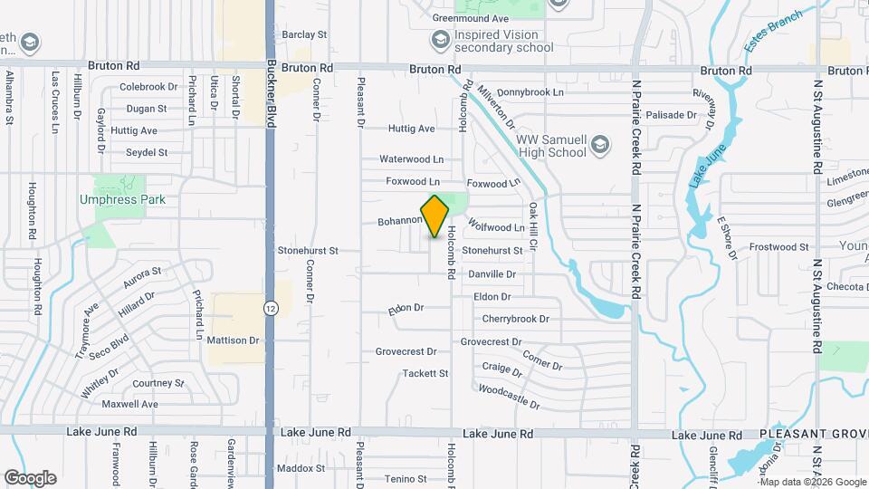 1732 Ridgedorf Dr Map and Location Details