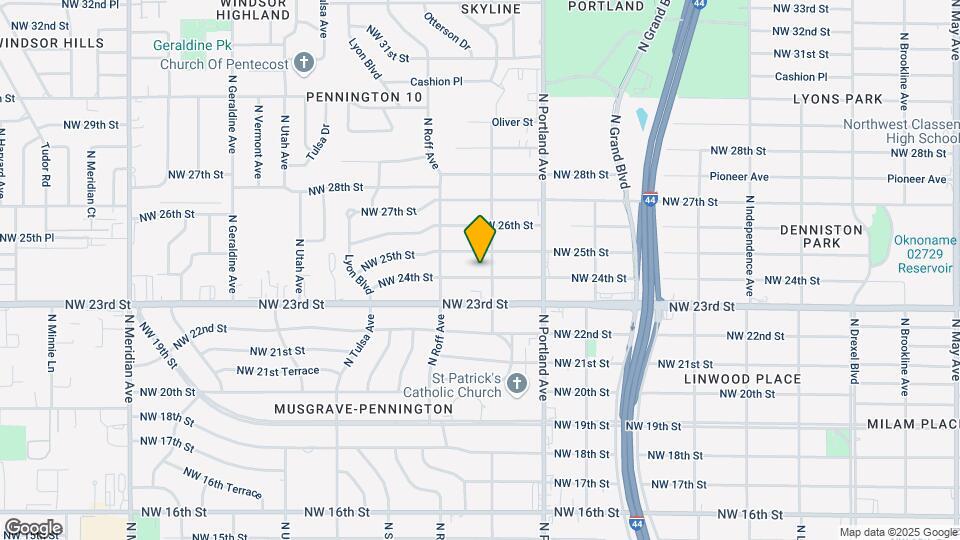 3809 NW 24th St Mapa y Detalles de la Ubicación