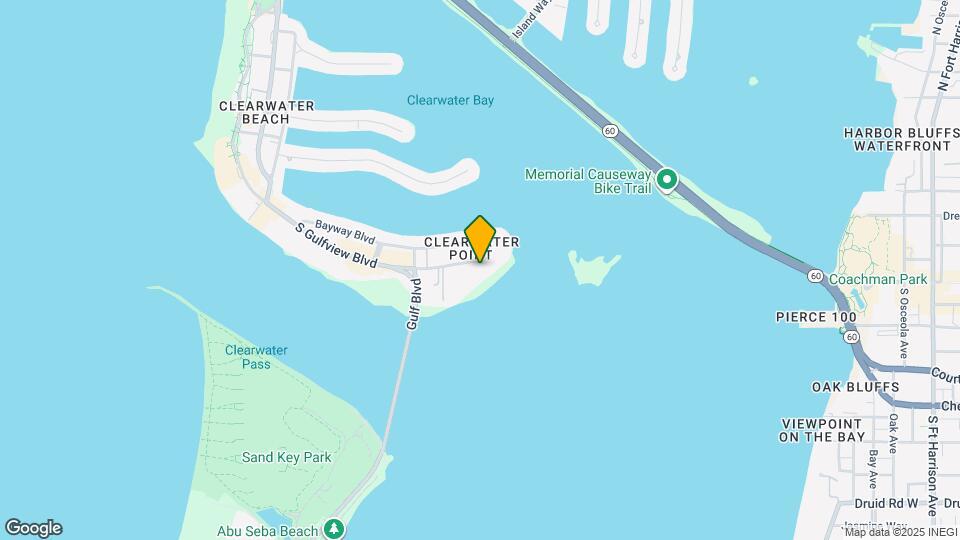 865 S Gulfview Blvd Map and Location Details