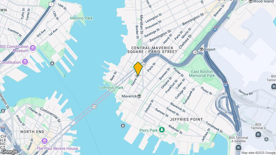 63 Havre St, Unit 1 Map and Location Details