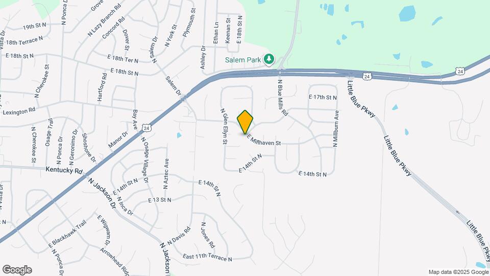 19801 E Millhaven St Map and Location Details