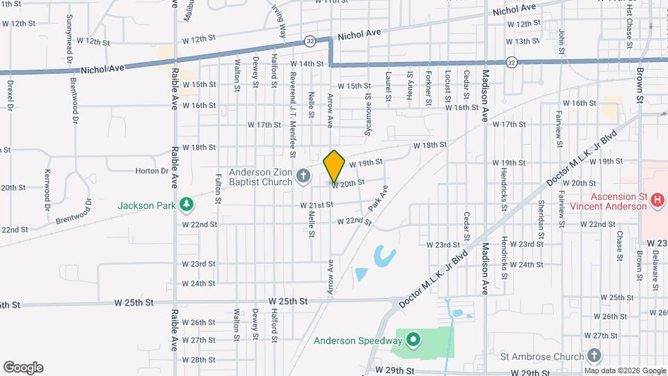 2002 Arrow Ave Map and Location Details