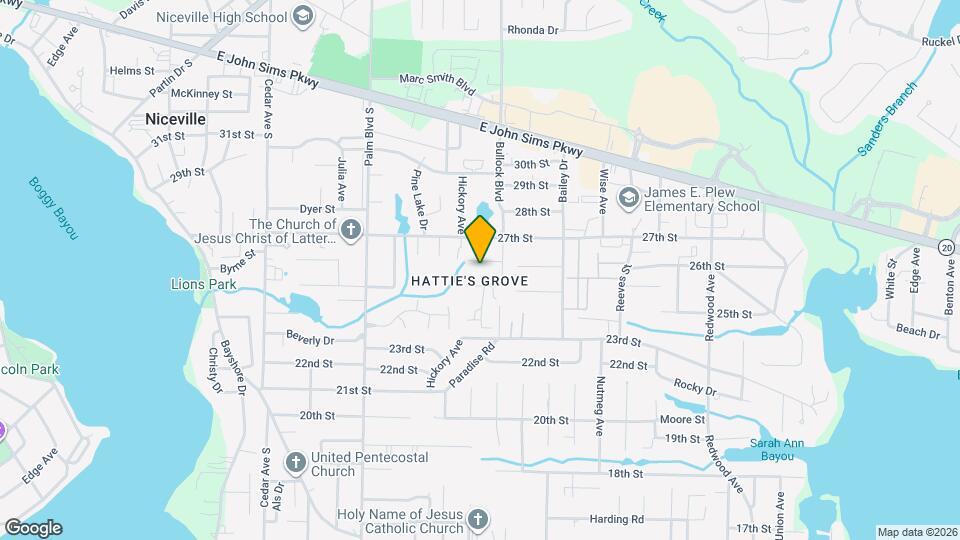 1007 26th St Mapa y Detalles de la Ubicación