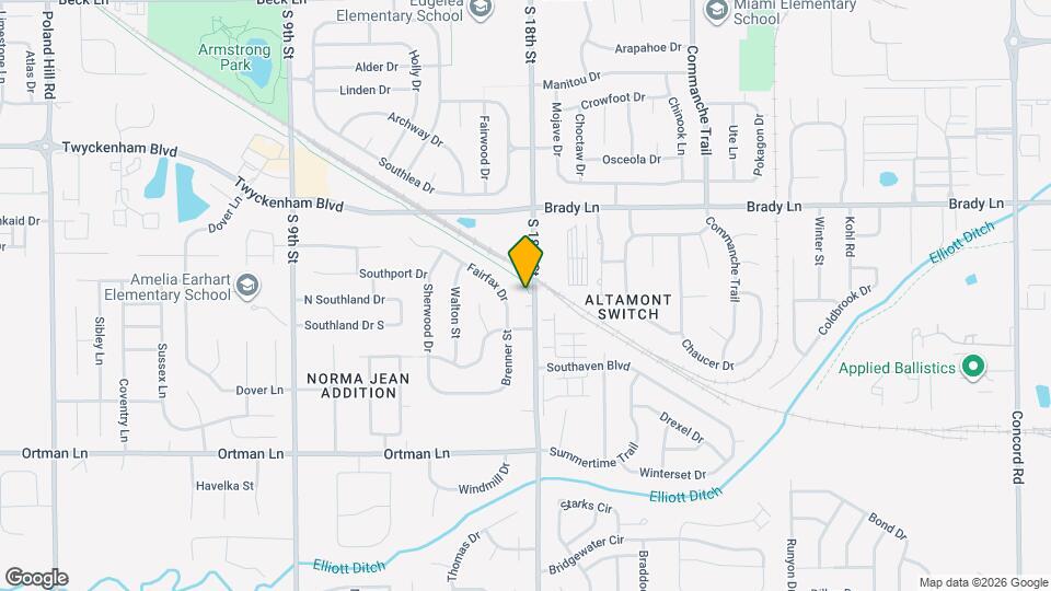 3236 S 18th St Map and Location Details