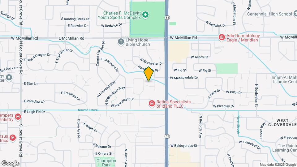 13990 W Milford Dr Map and Location Details