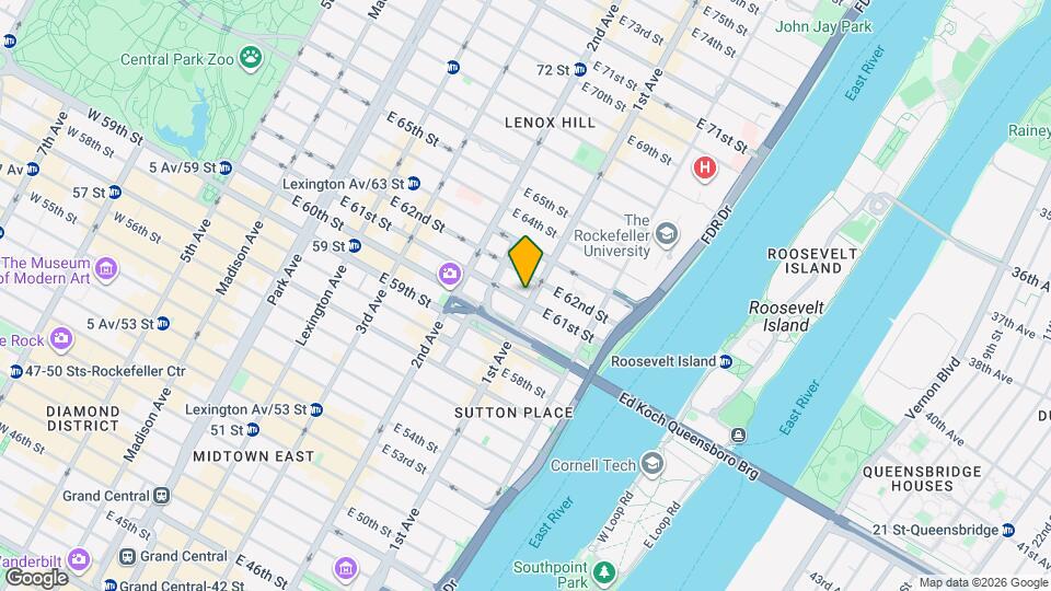 1113 1st Ave Map and Location Details