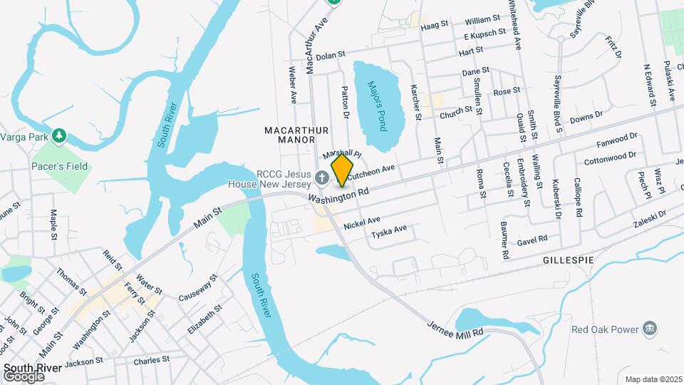 51 Washington Rd Map and Location Details