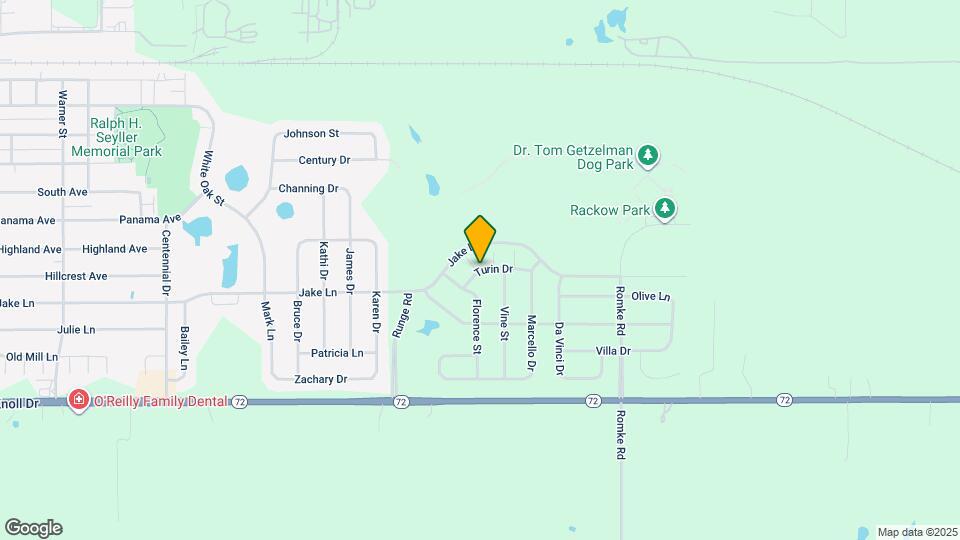 1034 Turin Dr Map and Location Details
