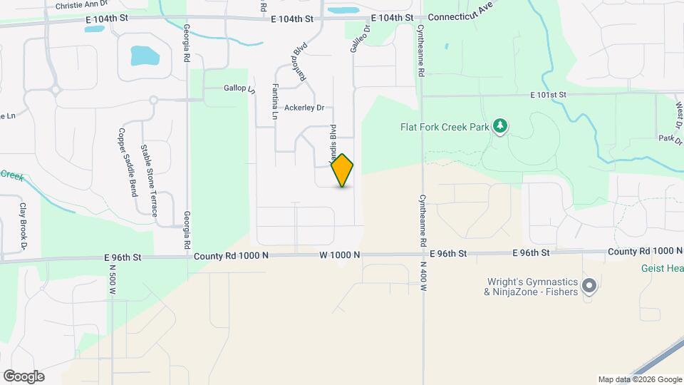 9904 Delmore Dr Map and Location Details