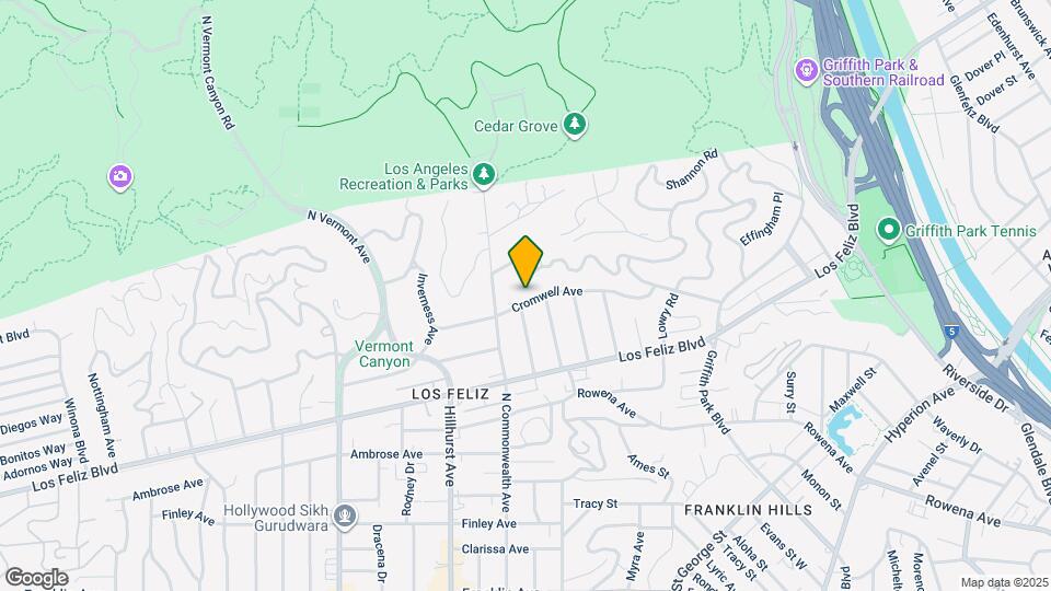 4217 Cromwell Ave Map and Location Details